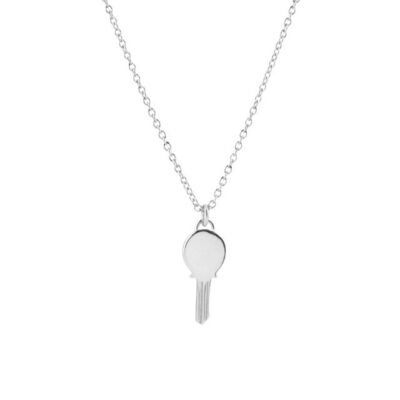 Collar silver Key