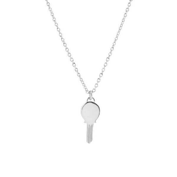 Collar silver Key