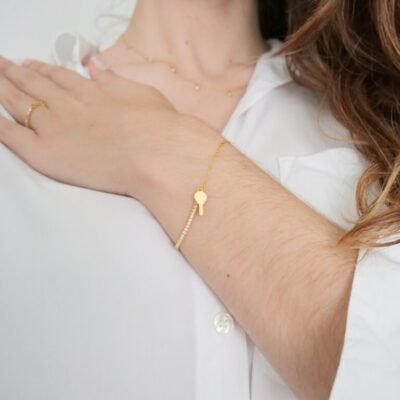 Pulsera gold key2